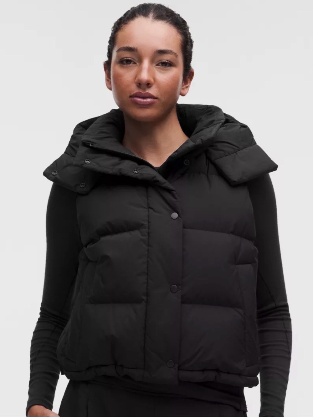 Lululemon Wunder Puff 600-Down-Fill Cropped Vest